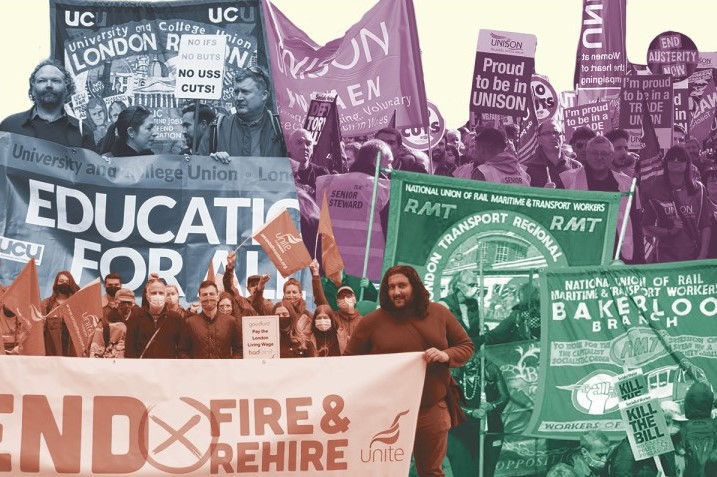 Trade union collage Image Socialist Appeal