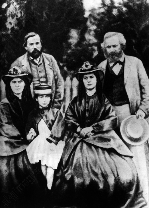 marx engels family